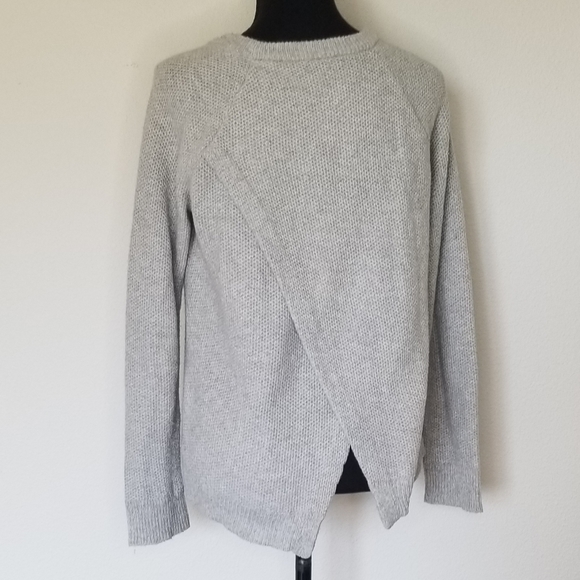 Madewell Province cross-over back pullover sweater Academia - Picture 3 of 7